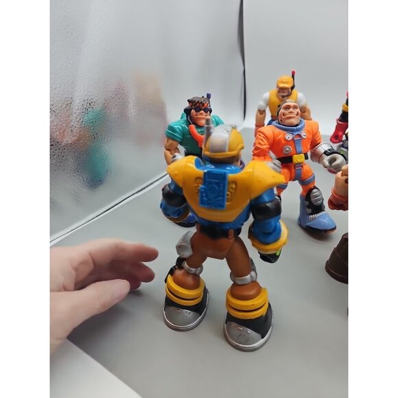 LOT‎ OF 19 FISHER PRICE MATTEL RESCUE HEROES ACTION FIGURES 1998 1999 2001 - Picture 12 of 16